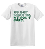 Epic Adult/Youth No One Likes Us We Don't Care PA Eagles Cotton Graphic T-Shirts
