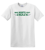 Epic Adult/Youth Who Hurts You? Eagles Philadelphia Cotton Graphic T-Shirts