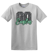 Epic Adult/Youth Go Eagles Philadelphia Big Game Leopard Cotton Graphic T-Shirts