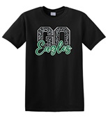 Epic Adult/Youth Go Eagles Philadelphia Big Game Leopard Cotton Graphic T-Shirts