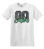 Epic Adult/Youth Go Eagles Philadelphia Big Game Leopard Cotton Graphic T-Shirts
