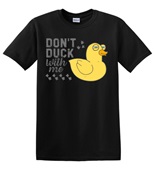 Epic Adult/Youth Don't Duck With Me Side Eye Cotton Graphic T-Shirts