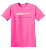 Epic Adult/Youth Peace Was Never An Option Knife Goose Cotton Graphic T-Shirts