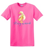 Epic Adult/Youth Stay Weird Banana Duck Meme Duckana Cotton Graphic T-Shirts