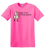 Epic Adult/Youth Today I'm A Serious Goose Meme Duck Tie Cotton Graphic T-Shirts