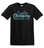 Epic Adult/Youth Eagles Football Big Game Champions x2 Cotton Graphic T-Shirts