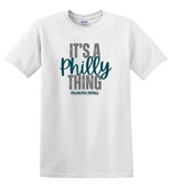 Epic Adult/Youth Is Philly Thing Eagles Football Big Game Cotton Graphic T-Shirts