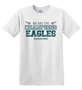 Epic Adult/Youth The Champions Eagles Football Big Game Cotton Graphic T-Shirts