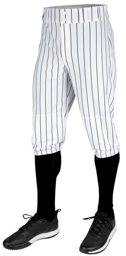 Triple Crown 2.0 Pinstripe Baseball Knickers BP68PIN. Braiding is available on this item.