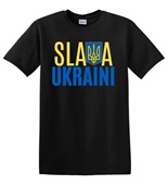 Epic Adult/Youth Slava Ukraini Glory Peace Ukraine Cotton Graphic T-Shirts