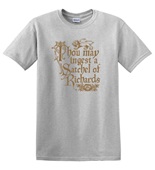 Epic Adult/Youth Thou May Ingest a Satchel of Richards Cotton Graphic T-Shirts