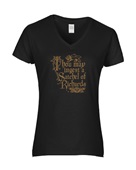 Epic Ladies Thou May Ingest a Satchel of Richards V-Neck Graphic T-Shirts