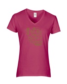 Epic Ladies Thou May Ingest a Satchel of Richards V-Neck Graphic T-Shirts