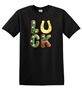 Epic Adult/Youth LUCK Happy Saint Patrick's Day Gold Cotton Graphic T-Shirts