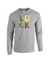 Epic LUCK Happy Saint Patrick's Day Gold Long Sleeve Cotton Graphic T-Shirts