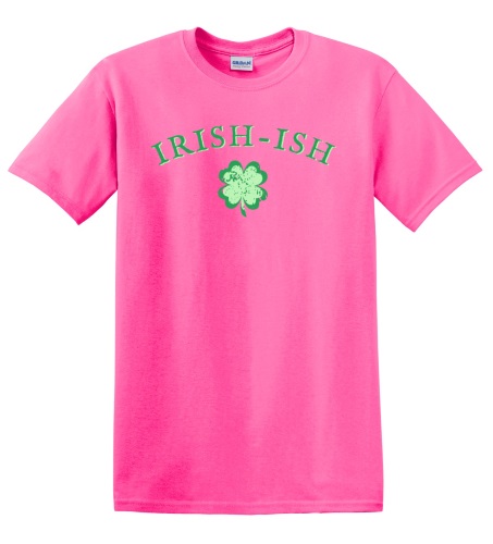 Epic Adult/Youth Irish-ish Funny Saint Patrick's Day Cotton Graphic T-Shirts. Free shipping.  Some exclusions apply.