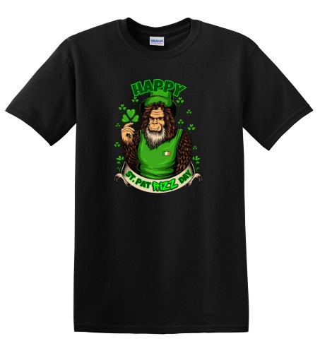 Epic Adult/Youth Happy Saint PatRIZZ Day Patrick Rizz Cotton Graphic T-Shirts. Free shipping.  Some exclusions apply.