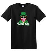Epic Adult/Youth Feck Off Leprechaun St. Patrick's Day Cotton Graphic T-Shirts