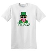 Epic Adult/Youth Feck Off Leprechaun St. Patrick's Day Cotton Graphic T-Shirts