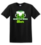 Epic Adult/Youth Wish You Were Beer Funny St. Patty's Day Cotton Graphic T-Shirts