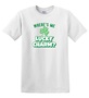 Epic Adult/Youth Where's Me Lucky Charm Shamrock Clover Cotton Graphic T-Shirts