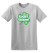 Epic Adult/Youth Lucky Charm Shamrock Clover St. Patty's Cotton Graphic T-Shirts