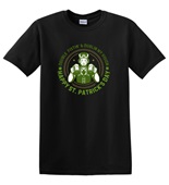 Epic Adult/Youth Double Fistin' Beer Drinking St. Patty's Cotton Graphic T-Shirts