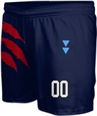 All-Sport Sublimated 6" Game Short - Custom "ScratchedUp" Cool Performance Game Gear