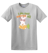 Epic Adult/Youth I Do Not Carrot All Easter Bunny Peace Cotton Graphic T-Shirts