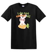 Epic Adult/Youth I Do Not Carrot All Easter Bunny Peace Cotton Graphic T-Shirts
