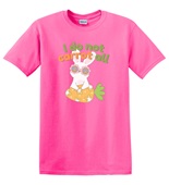 Epic Adult/Youth I Do Not Carrot All Easter Bunny Peace Cotton Graphic T-Shirts
