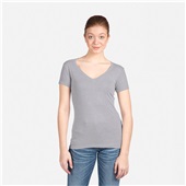 Next Level Ideal V-Neck T-Shirt 1540 HEATHER GRAY Primary