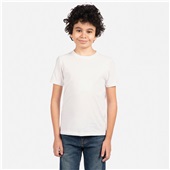 Next Level Youth Cotton T-Shirt 3310 WHITE Primary