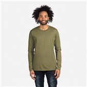Next Level Unisex Cotton Long Sleeve T-Shirt 3601 MILITARY GREEN Primary
