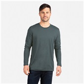 Next Level Unisex Cotton Long Sleeve T-Shirt 3601 INDIGO Primary
