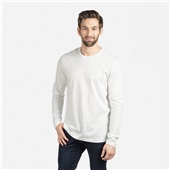 Next Level Unisex Cotton Long Sleeve T-Shirt 3601 WHITE Primary