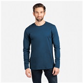 Next Level Unisex Cotton Long Sleeve T-Shirt 3601 COOL BLUE Primary