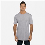 Next Level Unisex Cotton Long Body T-Shirt 3602 HEATHER GRAY Primary