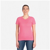 Next Level Women's Cotton T-Shirt 3900 HOT PINK Primary