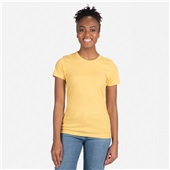 Next Level Women's Cotton T-Shirt 3900 BANANA CREAM Primary