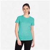 Next Level Women's Cotton T-Shirt 3900 TAHITI BLUE Primary