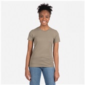 Next Level Women's Cotton T-Shirt 3900 WARM GRAY Primary
