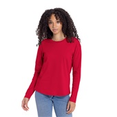 Next Level Women's Cotton Relaxed Long Sleeve T-Shirt 3911