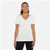 Next Level Women's Cotton V-Neck T-Shirt 3940 WHITE Primary