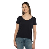 Next Level Festival Scoop Neck T-Shirt 5030 BLACK Primary