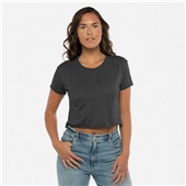 Next Level Festival Crop Top 5080 CHARCOAL Primary