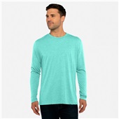 Next Level Unisex Tri-Blend Long Sleeve T-Shirt 6071 TAHITI BLUE Primary