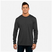 Next Level Unisex Tri-Blend Long Sleeve T-Shirt 6071 VINTAGE BLACK Primary