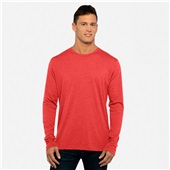 Next Level Unisex Tri-Blend Long Sleeve T-Shirt 6071 VINTAGE RED Primary