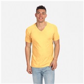 Next Level Unisex CVC V-Neck T-Shirt 6240 BANANA CREAM Primary